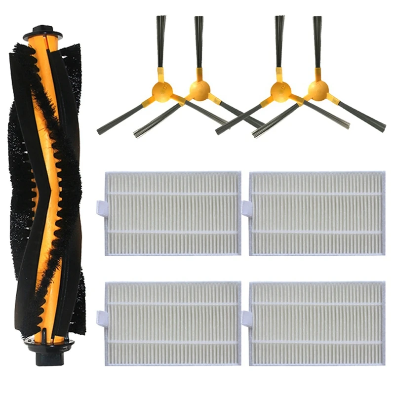 Roller Brush Side Brush HEPA Mops Set For Proscenic 800T 820S 820T 830T Filter Robot Vacuum
