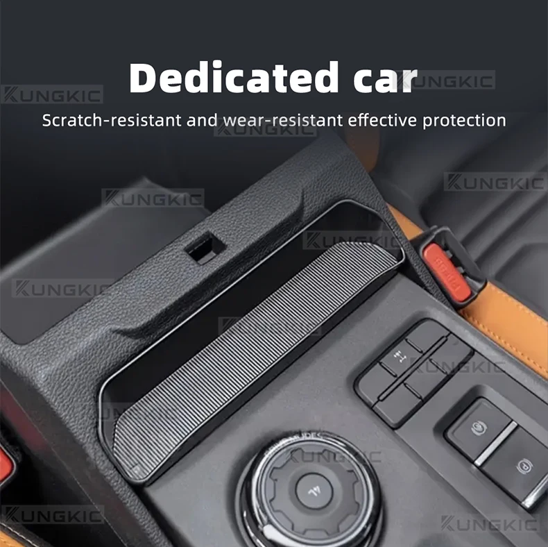 Für Ford Ranger T9 2022 2023 2024 2025 Auto-Aufbewahrungsbox Mittelkonsole Aufbewahrungsbehälter Auto-Innenausstattung Zubehör – Detail 5
