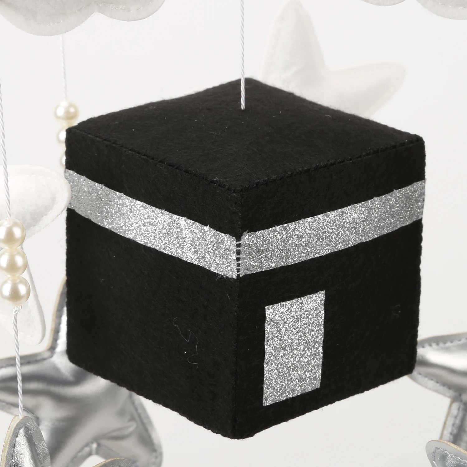 Kaaba Baby Mobile Islamic Toys Nursery Decor Quran Mobile Neutral Gender Hanging Crib baby toys