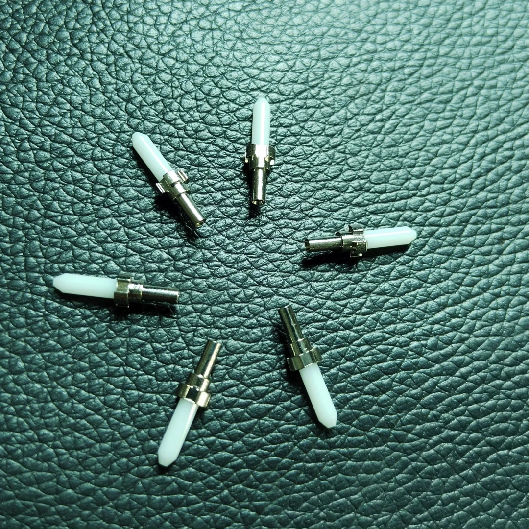 SC/APC 광섬유 페룰 세라믹 홀더 포함 10개 2.5mm FCAPC 125um 127um 145um 220um 400um 440um 660um 맞춤 제작 가능