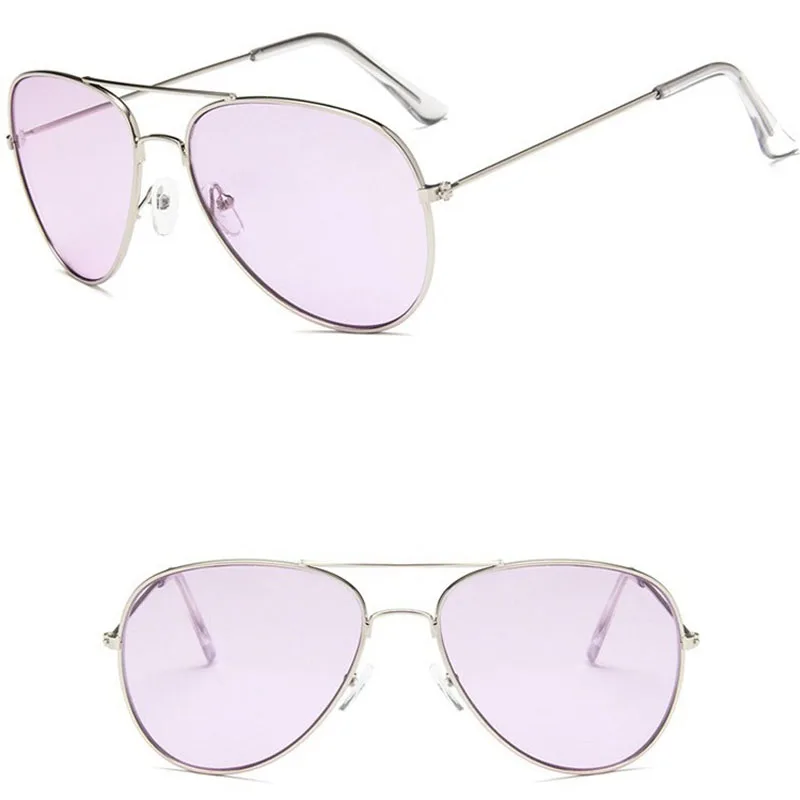 Car Sunglasses Alloy Square Polygon Sunglasses For Men Pilot Aviation Sun Glasses Women Retro Pink Clear Oversize Shades driving glasses