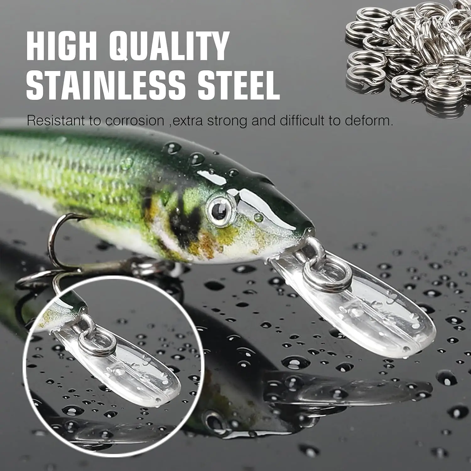 Stainless Steel Split Rings 6