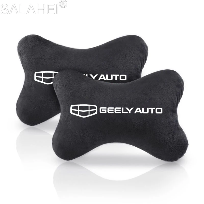 자동차 목 베개 보호대 어깨 패드 남성용 여성용 가죽 Geely geometry C Atlas pro Tugella Coolray gc6 Emgrand ec7 x7
