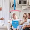 Doorway Jumper Jumper For Baby With Cloth Exersaucer Activity Seat And Doorway Baby Exerciser With Adjustable Chain Doorway 3