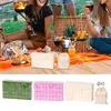 Chinese Mahjong Set Chinese Travel Miniature Traditional Table Game With Large Bag Portable Table Game With 146 Melamine Resin 1