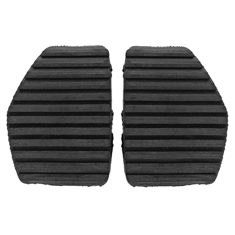 

1 Pair Black Anti-Skid Clutch Pedal Brake Pedal Rubber Cover Fit For Peugeot/Citroen 1007 207 208 301 C3 C4 307 308 508