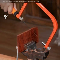 5/6inches Adjustable Frame Sawbow U-shape Coping Jig Saw Mini Circulars Saw For Woodworking Craft Jewelry DIY Hand Tools 2