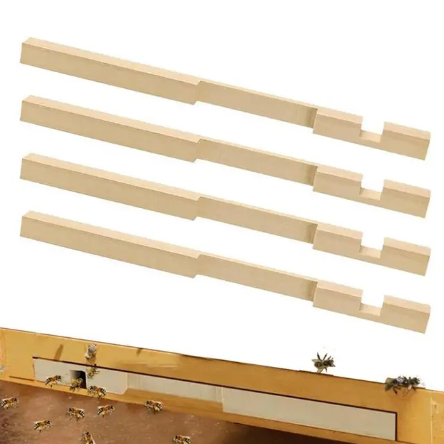 Bejárat Redukáló Fa Kaptár Bejáratvédő Szellőzőnyílás A Méhészeti Dobozokhoz