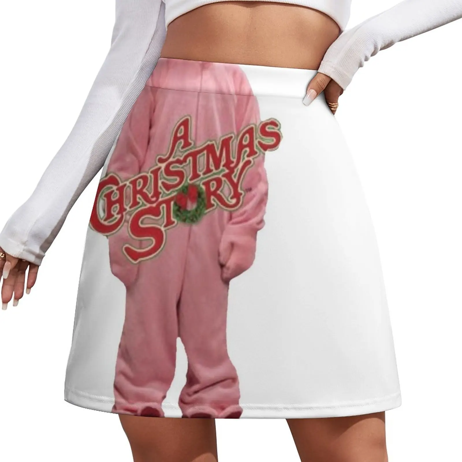 A Christmas Story Bunny Costume Mini Skirt korean style women clothing korean style clothes