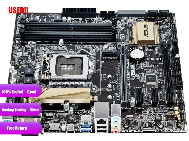 Asus Z170M-PLUS 1151 pin DDR4 Z170 motherboard AliExpress