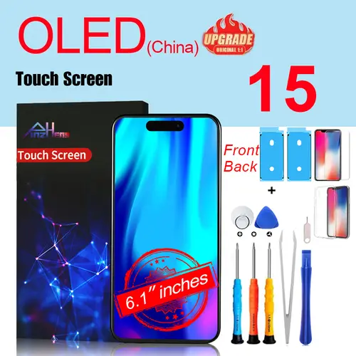 PINZHENG High Quality Screen INCELL LCD OLED For iPhone 14 Pro 15 Plus 13 Pro Max Display For iPhone Replacement With Tools - Image 32