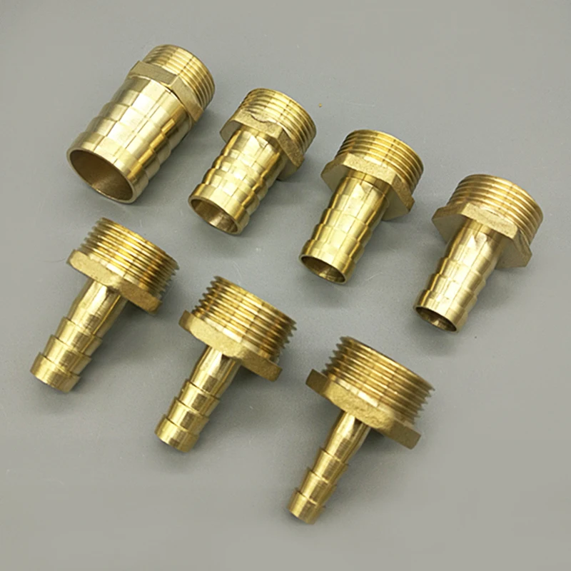 Brass Pipe Fitting 4mm 6mm 8mm 10mm 12mm 19mm Hose Barb Tail 1/8\