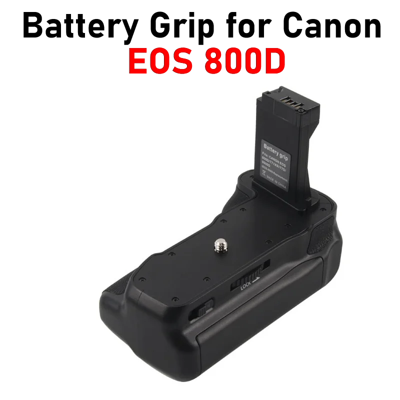 Impugnatura Verticale Eos 800D Per Impugnatura Batteria Canon Eos 800D