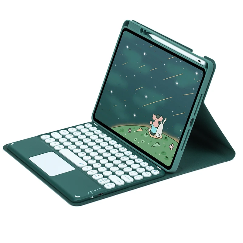 360° Rotation Magnetic Keyboard Case with Enhanced Compatibility