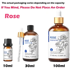 HIQILI Pure & Natural Essential Oil - Aromatic Home Fragrance Collection - 100ml (Rose)