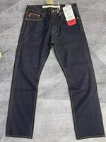 16oz Heavyweight 100% Cotton One Wash Raw Denim Jeans for Men High Quality Autumn Winter Selvedge Hard Straight Trousers 501 2