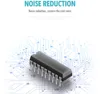 JINGHAO Mini Hearing Aids Sound Amplifiers CIC Sound Voice Amplifier Mini Aids for Elderly White 2