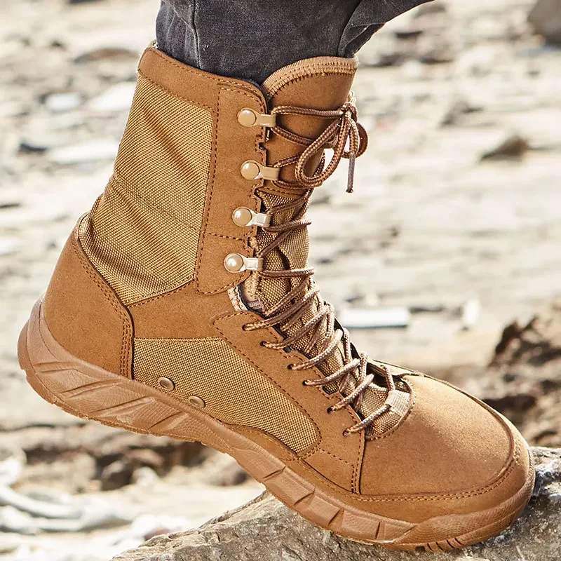 

Men Tactical Army Boots Sport Hiking Shoes Outdoor Ankle Men Sneakers Men's Desert Combat Boots Military Boots Botas Hombre