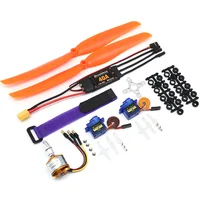 A2212 2212 2200KV 1400KV 1000KV Brushless Motor 30A 40A / 40A BLheli ESC SG90 9G Micro Servo for RC Fixed Wing Plane Helicopter - Image 3
