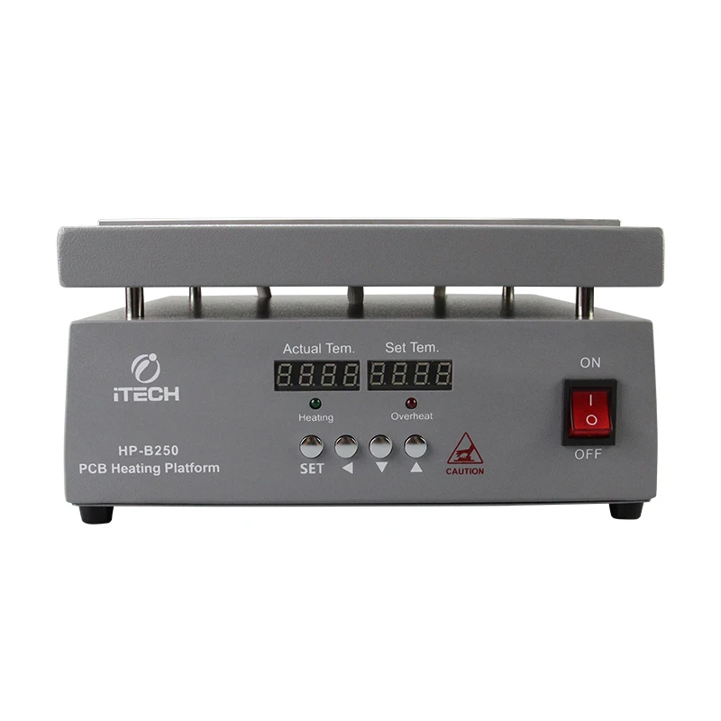 Soldering station mini hot plate HP-B200/B250/B280 Heating Equipment Multipurpose Preheating Platform 220V 1200W Heating Plate For Pcb Phone Repairs Etc