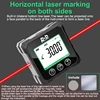 R&D PT181 Digital Protractor Green Laser Angle Measure Inclinometer 5 side Magnetic Level Box Type-C Charging Angle meter 3