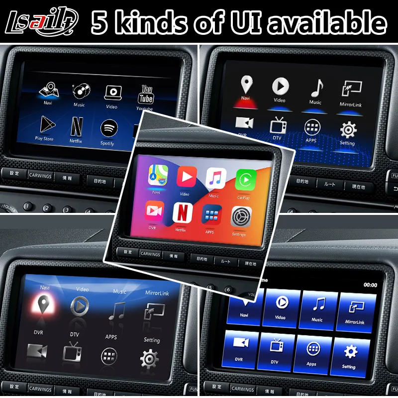 off road gps Lsailt Android Multimedia Video Interface for Nissan GTR GT-R R35 2011-2017 Model With Car GPS Navigation 4GB RAM 64GB ROM car navigation