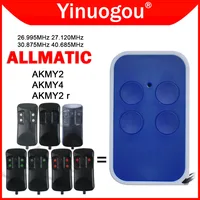 ALLMATIC AKMY2 AKMY4 26.995MHz 27.120MHz 30.875MHz 40.685MHz Garage Door Remote Control Duplicator Gate Opener Transmitter Clone 1