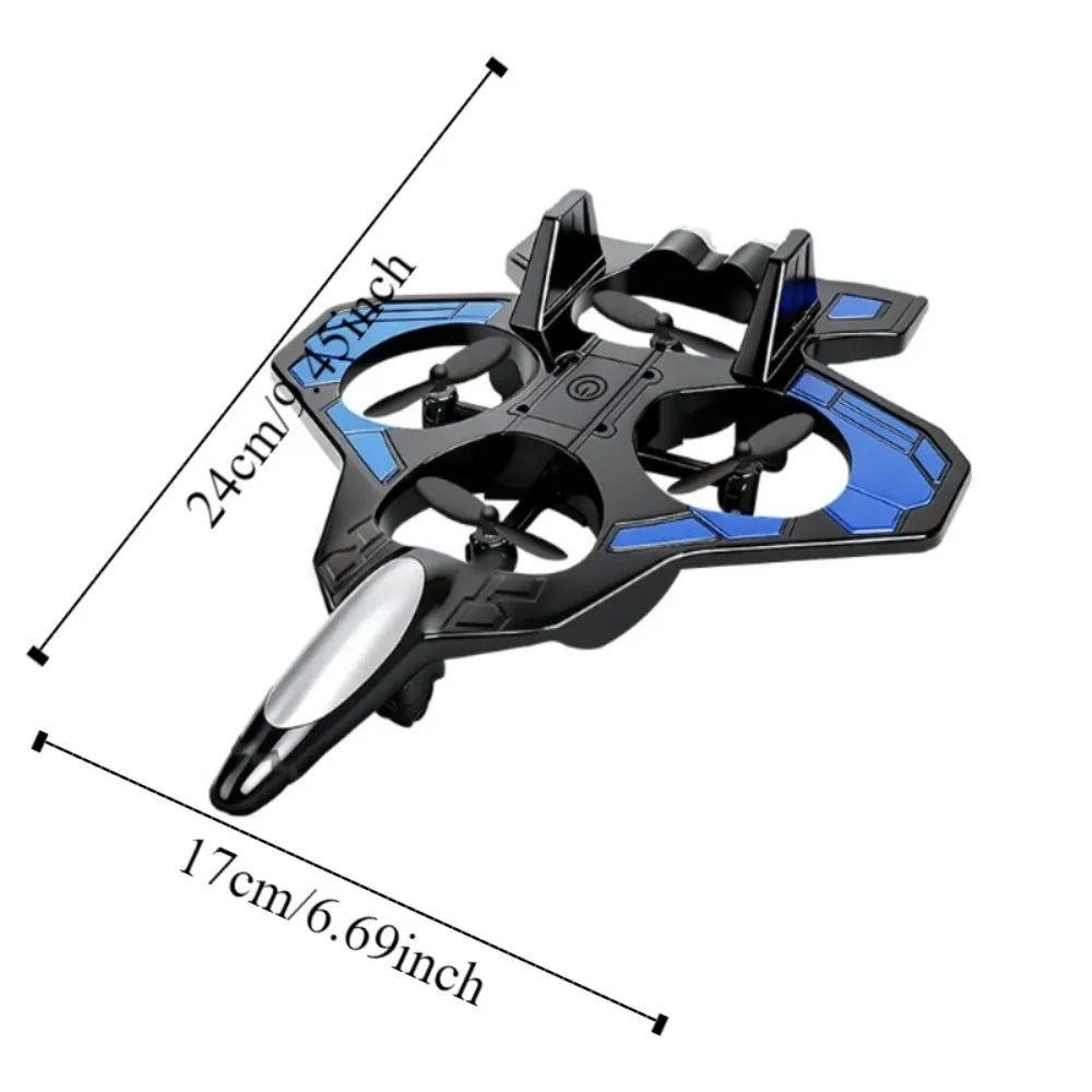 EPP Foam Remote Control Foam Fighter Gravity Sensing 2.4G Stunt Four Motor Helicopter Rechargeable Durable RC Hobby Jet Plane