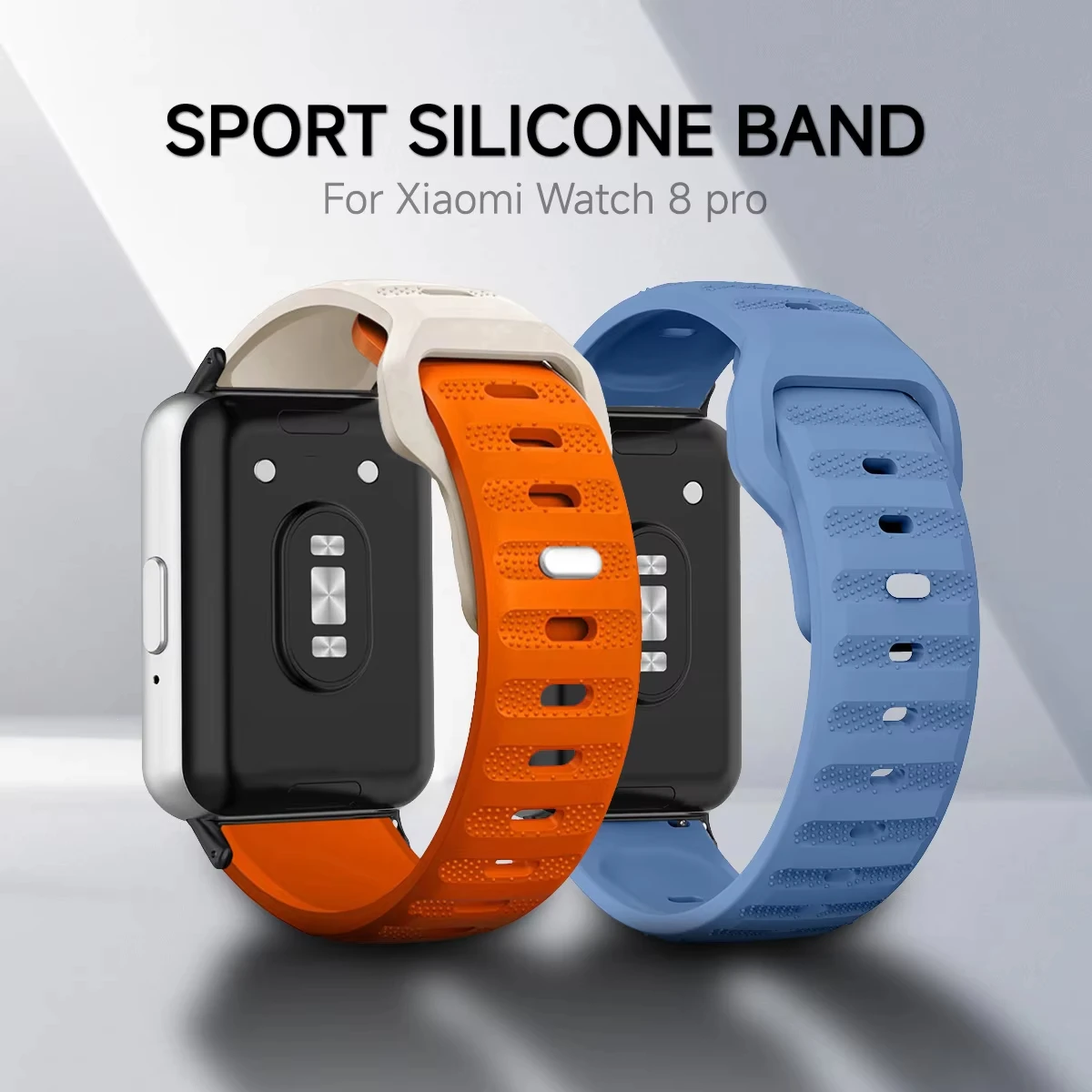 Silicone Replacement Strap for Smart Watches - Universal Wristband Accessory