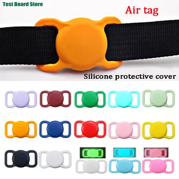 Reflective Silicone Airtag Pet Collar Sleeve 1