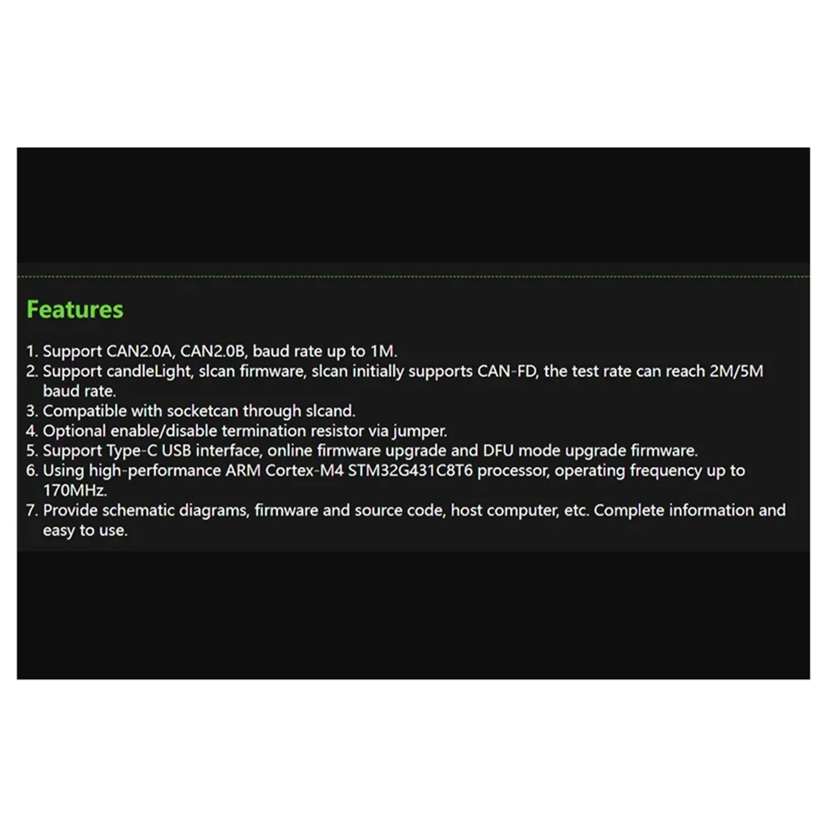 CANable V2.0 Pro CANbus Transceiver USB to PCAN Protocol Analyzer Adapter CAN2.0 Serial Controller