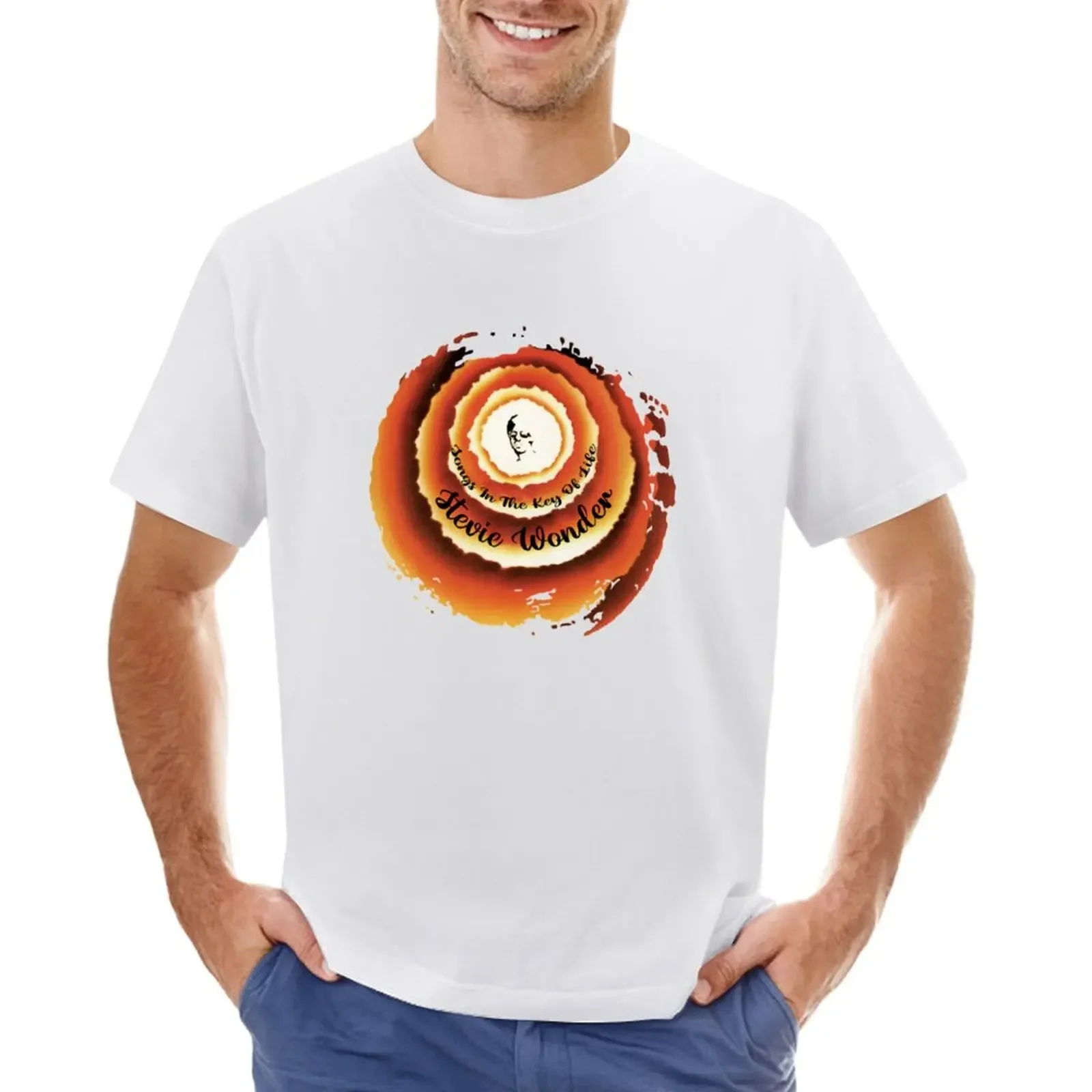 

Songs In The Key Of Life Gift T-shirt customizeds blanks men t shirt