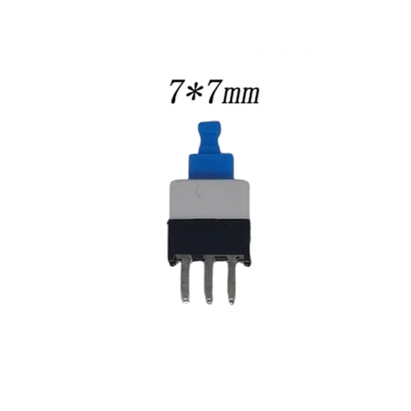 10-Pack Self-Locking/Unlock Tactile Micro Power Switches - Multi-Size Options Available