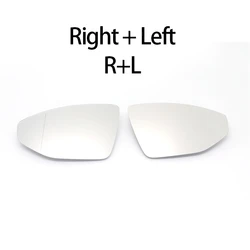 Heated Rearview Side Mirror Glass Replacement (Right and Left)