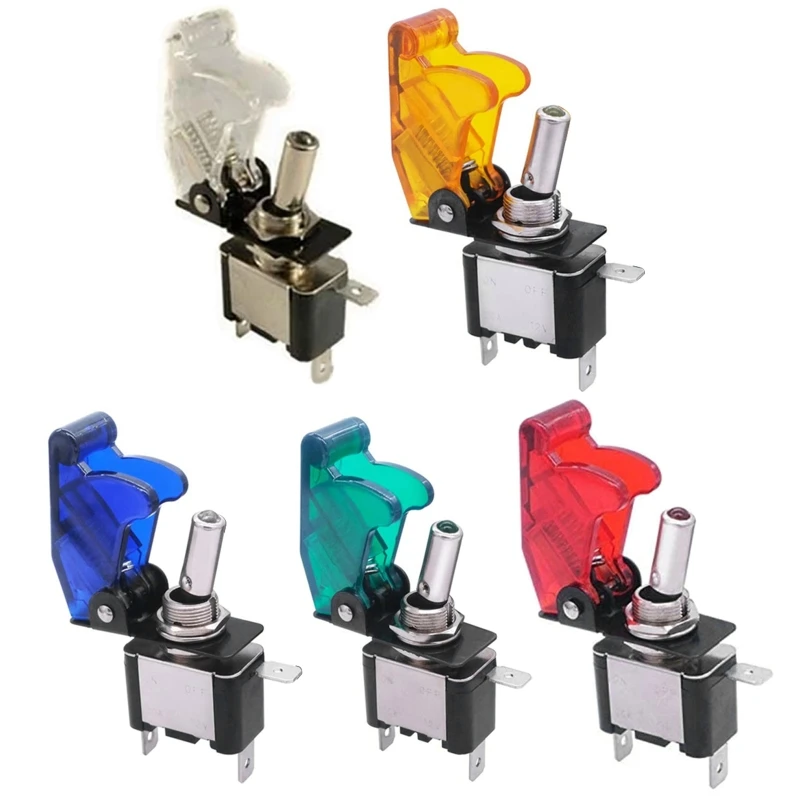 

Car Truck Boat RV Waterproof ON OFF LED Light Toggle Panel