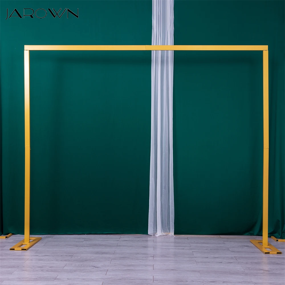 

Роскошная свадебная АРКА 10 * футов, прямоугольная Цветочная подставка для фотографий, украшение, железная рамка с воздушным шаром, на заказ