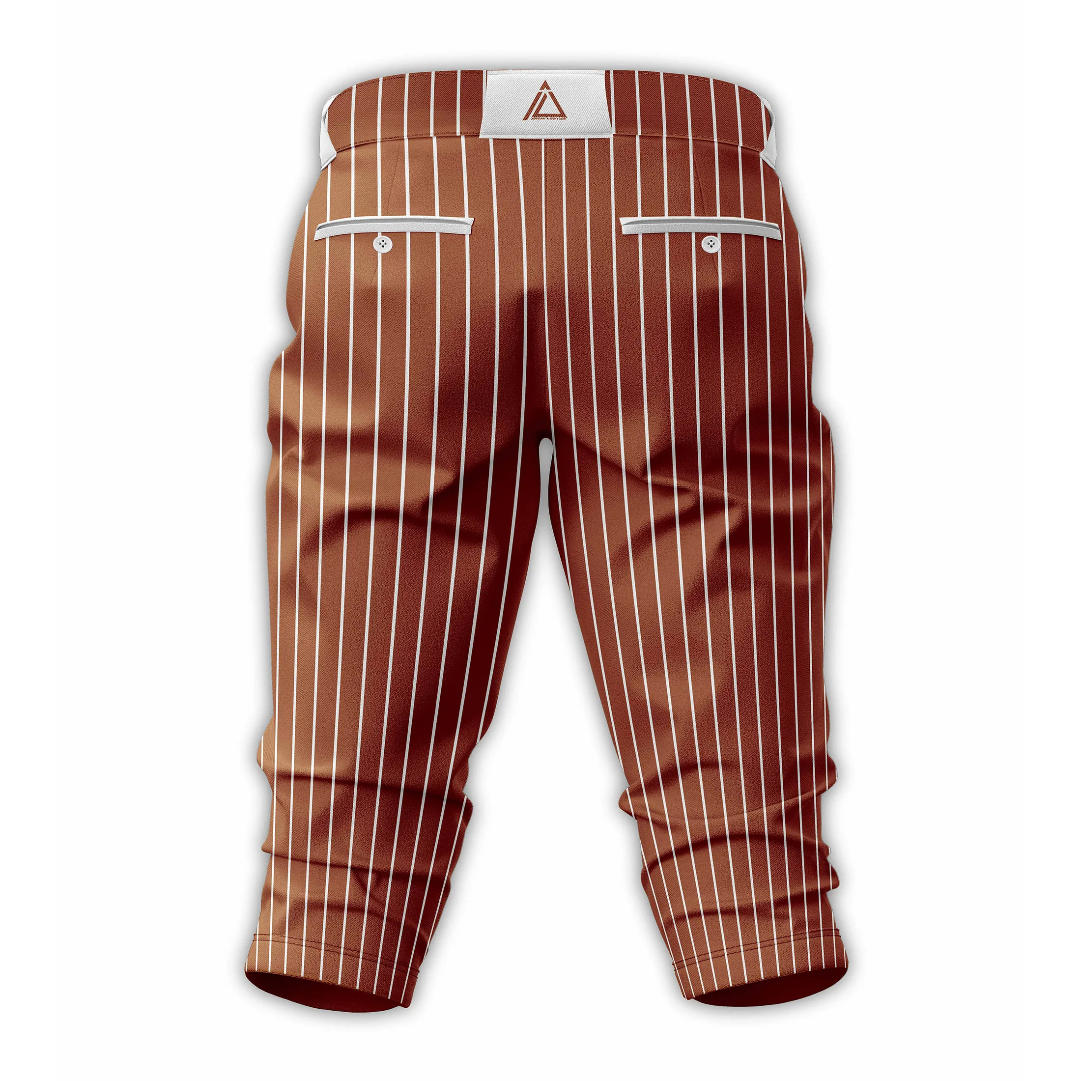 Professional Striped Baseball Shorts Slim-fit Cropped Baseball Middle Pants Fit Not Stuffy Softball For Adult, Male and Female