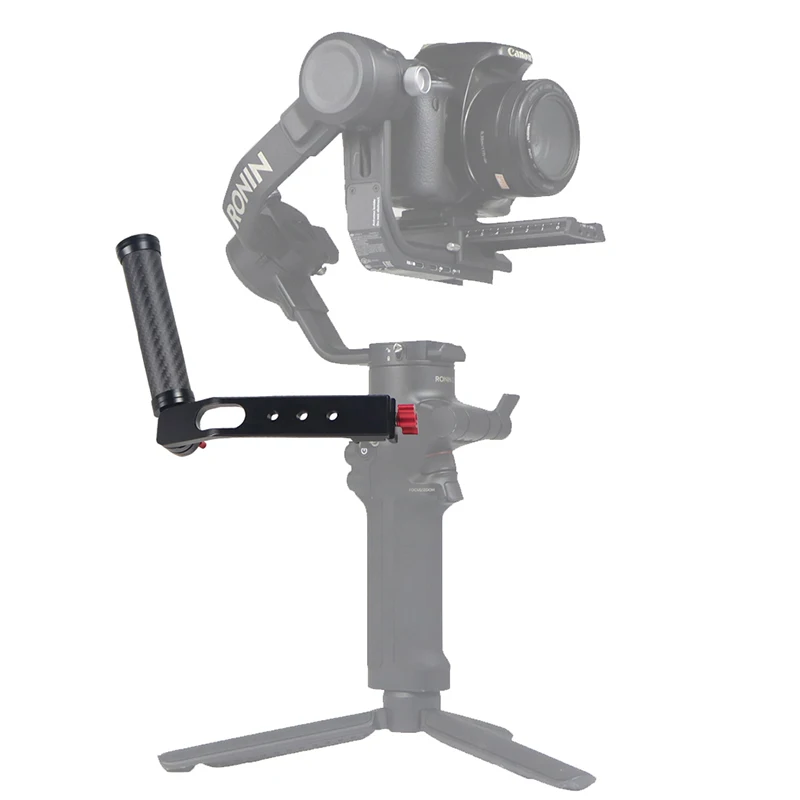 Handheld Gimbal Accessories FEICHAO Carbon Fiber Sling Handgrip Aluminum Foldable Hand Grip Extension Bracket for DJI Ronin RS2 RS3 RS3PRO RS3mini RS4/4PRO