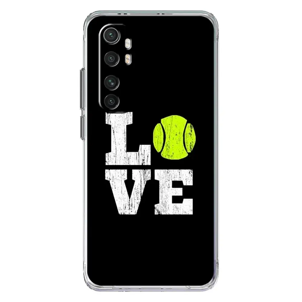 Clear Tennis Ball Sport Phone Case Cover