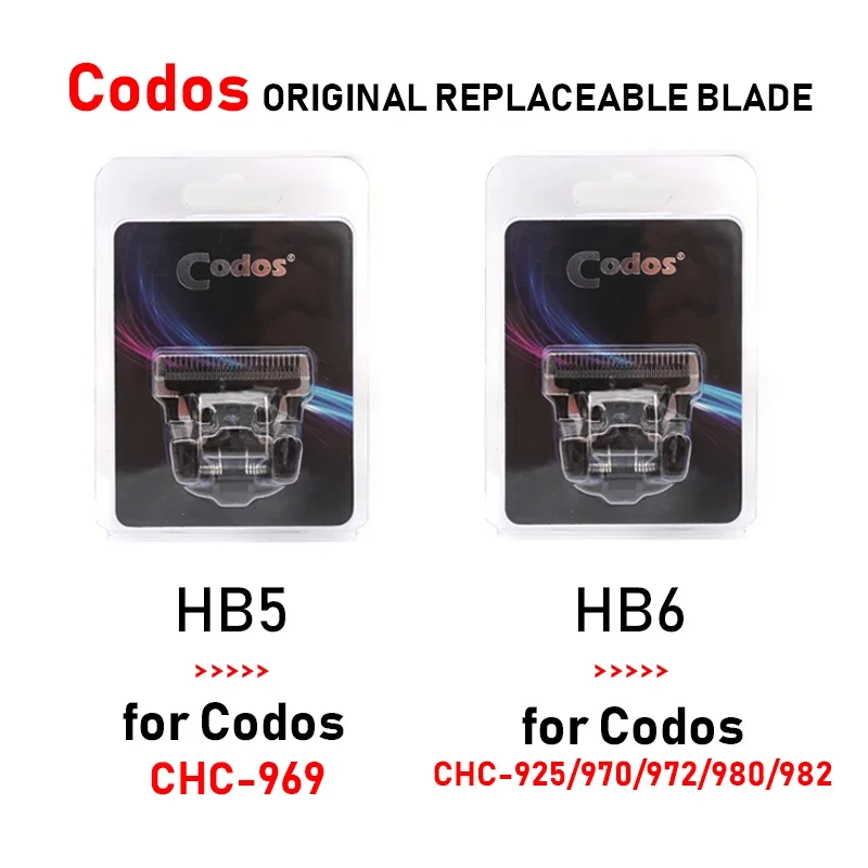 Original Replacement Blade for Codos CHC-969 CHC-980/982 Etc. Professional Hair Clipper Barber Accessories 6