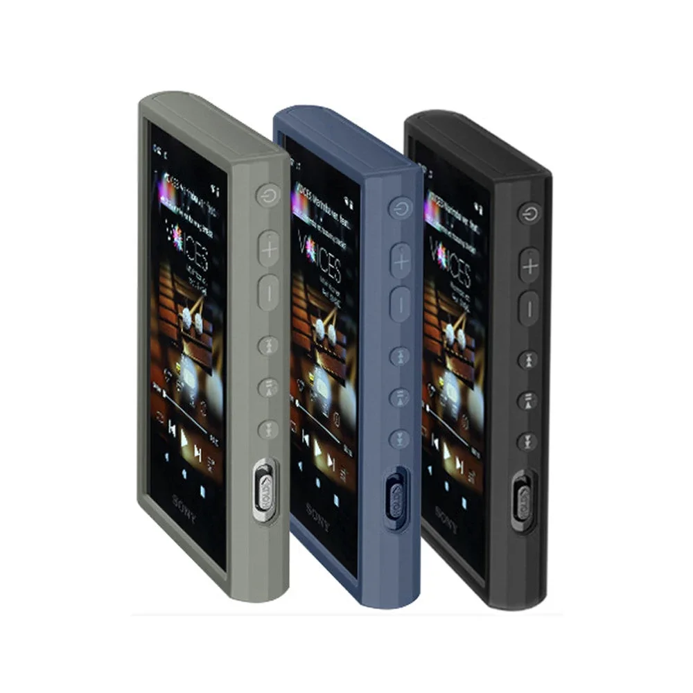 워크맨 NW-A306 NW-A307 NW-A300 시리즈용 실리콘 보호 쉘 스킨 케이스 커버, Fundas Coque Capa