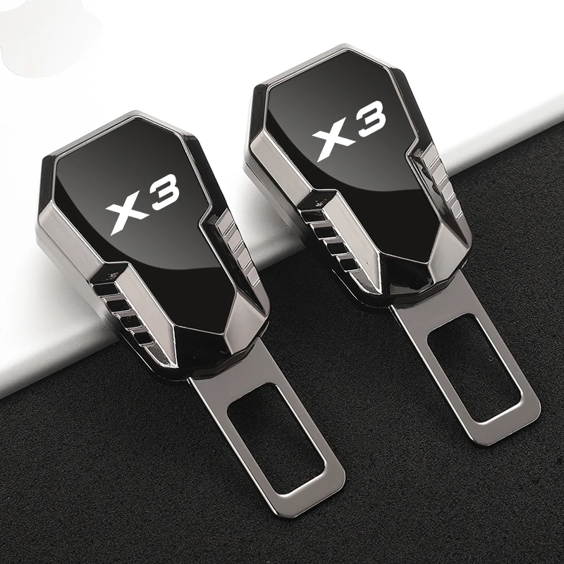 1 pcs Car Seat Belt Clip Extension Plug Metal Seatbelt Extender Accessories for BMW X3