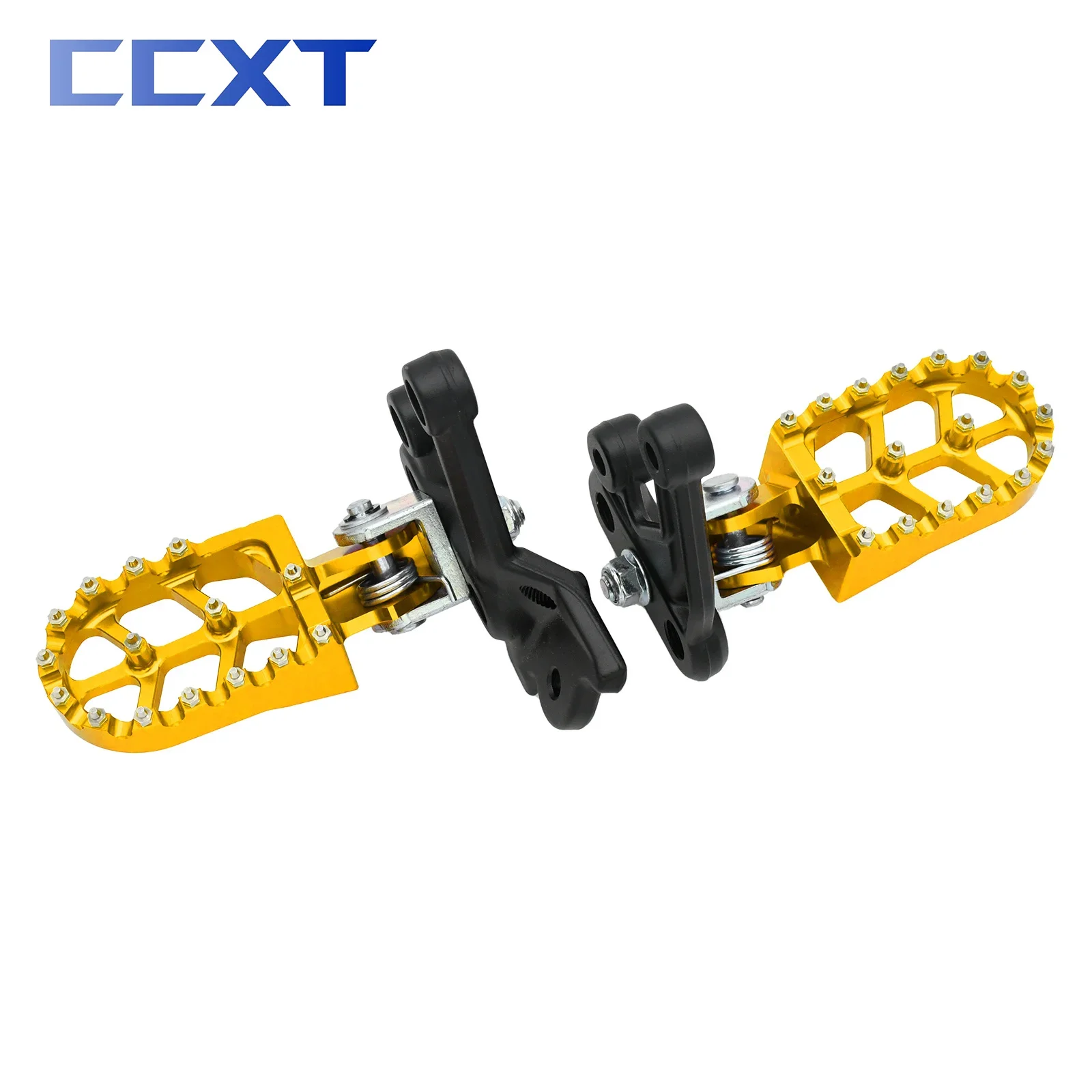 Motorcycle Accessories Motorcycle Footrests Motorcycle Foot Pedals Motorcycle CNC Foot Pegs Pedal Mounting Bracket Rests Pedals Retrofit Bracket for Surron Light Bee S X Electric Bike