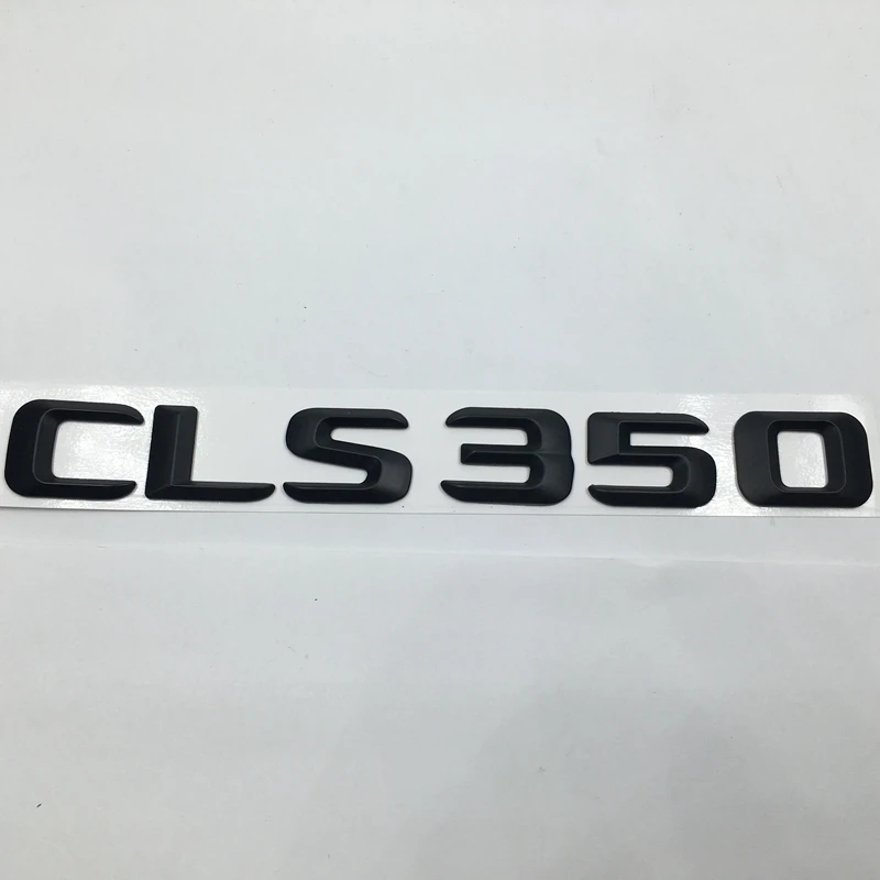 자동차 스티커 CLS 260 350 400 500 550 후면 뚜껑 엠블럼 로고 배지 단어 문자 CLS 클래스 W218 W219