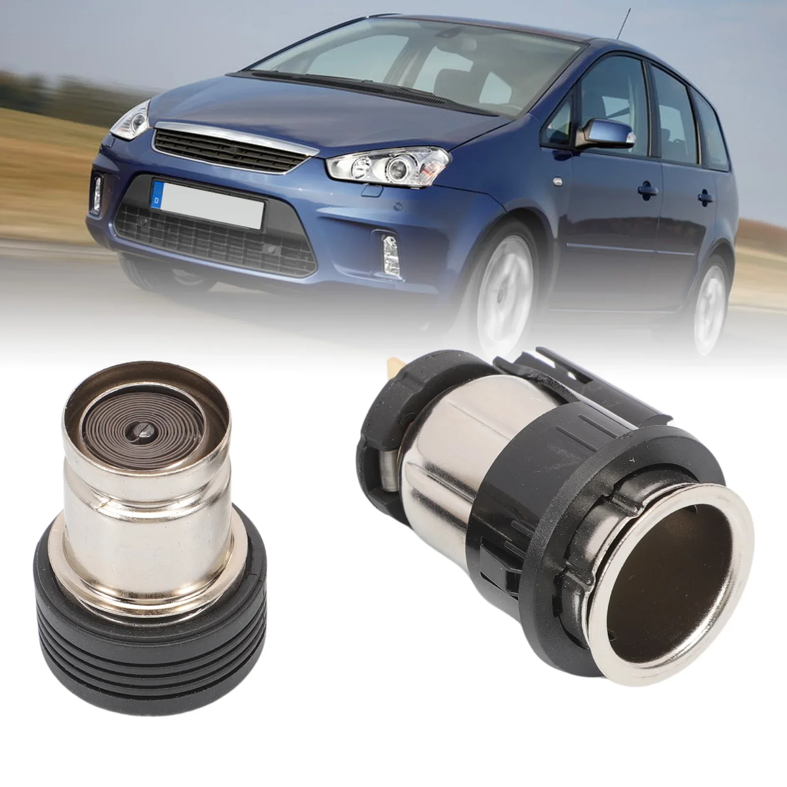 Areyourshop Zigarettenanzünder Set für F o r d Fiesta Mondeo C MAX S MAX