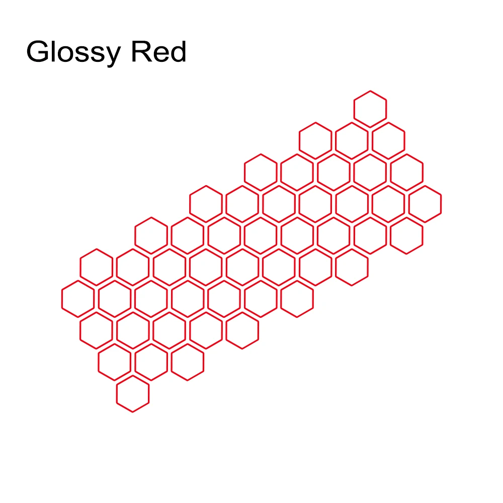 Auto Seitenaufkleber Waben Set Rauten Hexagon Auto Folie Seite Honeycomb  Muster