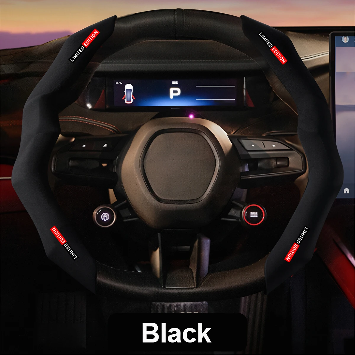 Copri Volante Auto Antiscivolo Elastico e Traspirante per Toyota, Lexus, Nissan, Chevrolet, Hyundai, KIA - Image 3