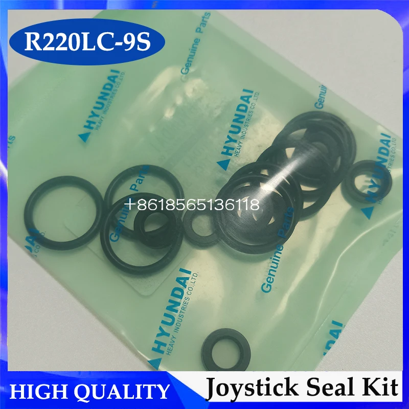 

R220LC-9S Joystick Seal Kit for Hyundai 220LC-9S Excavator Pliot Valve Oil Seal