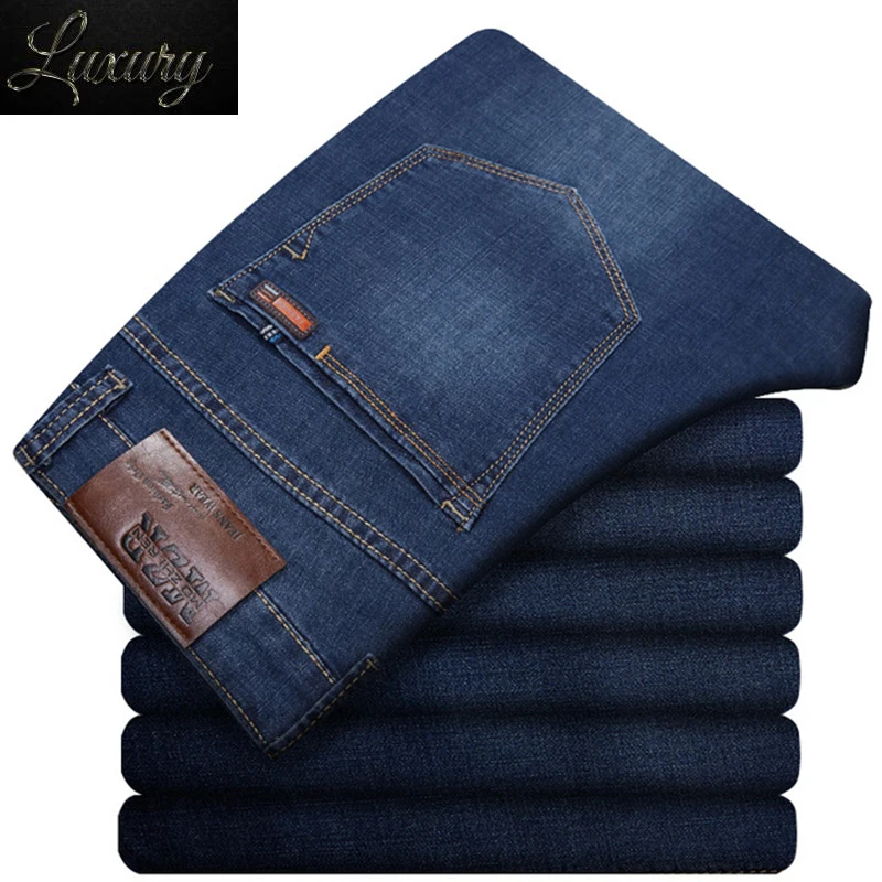 

Мужские джинсовые брюки-багги, свободного покроя