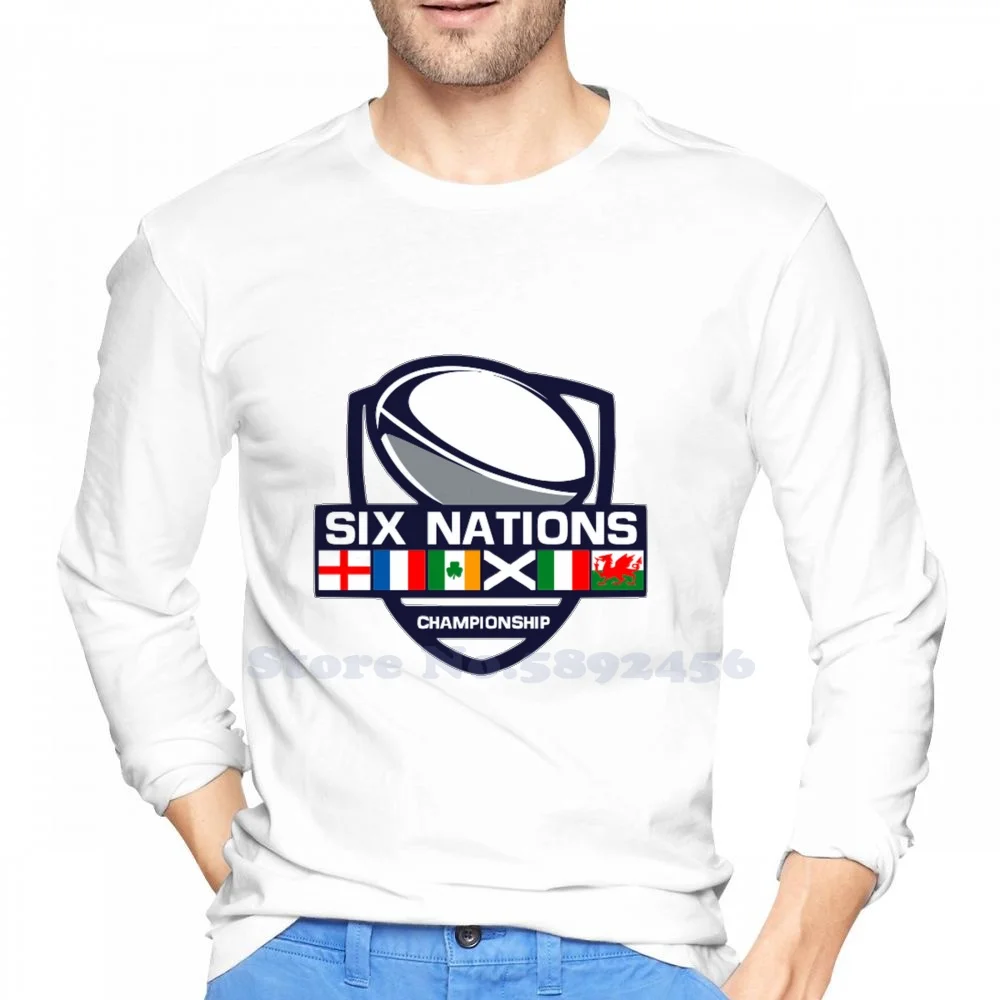 thumbnail image 1 of Sudadera con capucha de alta calidad 100 % algodón de moda de las Seis Naciones de rugby, 1 of 5